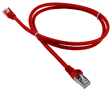 Патч-корд LANMASTER LSZH FTP кат.5e, 1.0 м, красный (LAN-PC45/S5E-1.0-RD)