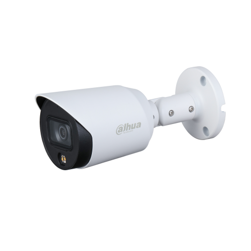 DAHUA DH-HAC-HFW1509TP-A-LED-0280B-S2 Уличная цилиндрическая HDCVI-видеокамера Full-color Starlight 5Мп, объектив 2.8мм, LED 20м, IP67, корпус: металл