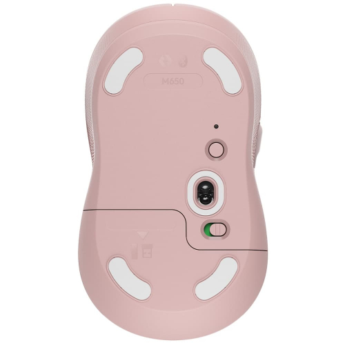 Беспроводная мышь Logitech Signature M650 розовая (910-006254) фото 6