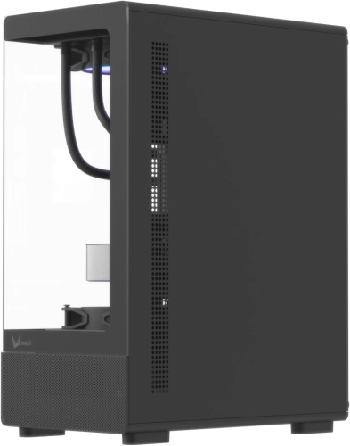 Корпус Formula Crystal Z1CM Plus AR v2 черный без БП mATX 5x120mm 1xUSB3.0 audio bott PSU (CRYSTAL Z1CM PLUS BLACK AR V2) фото 6