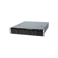 Серверный корпус/ 8-port 12Gbps SAS/ SATA BP and 550W 2U Single PSU (CS-R25-42P)