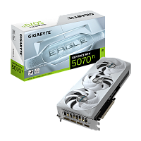 Видеокарта Gigabyte RTX5070Ti EAGLE OC ICE SFF 16GB GDDR7 256bit 3xDP HDMI 3FAN RTL (GV-N507TEAGLEOC ICE-16GD)