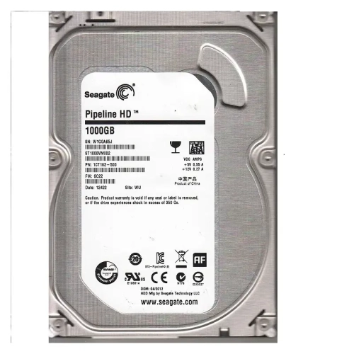 Жесткий диск/ HDD Seagate SATA3 1TRECERTIFIED HDD Seagate SATA3 1Tb Pipeline HD 5900 RPM 64Mb 1 year warranty RECERTIFIED (ST1000VM002)