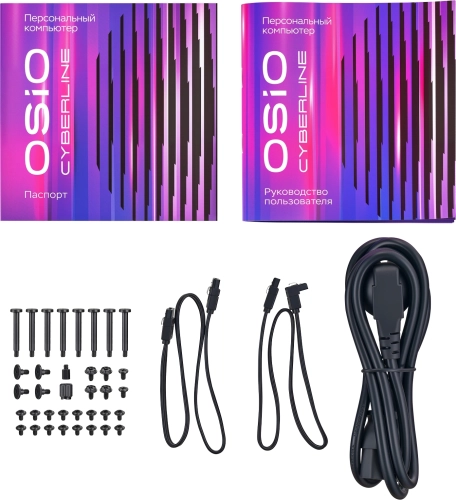 Компьютер Osio CyberLine B59i i5 12400F (2.5) 16Gb SSD1Tb RTX3050 6Gb без ОС GbitEth 550W черный (С59I-001B) фото 18