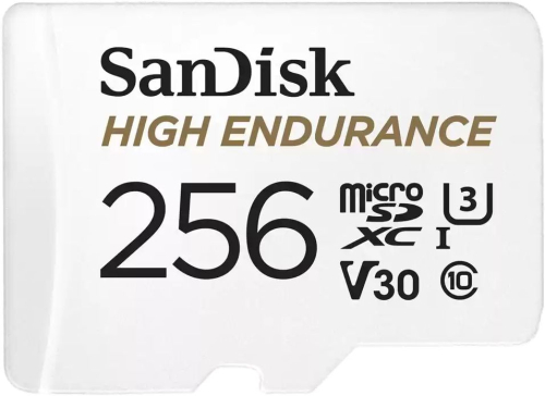 Флеш карта microSDXC 256GB Sandisk SDSQQNR-256G-GN6IA High Endurance V30 + adapter