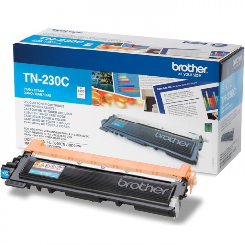 Тонер-картридж Brother TN230C голубой 1400 страниц для Brother DCP-9010/ HL-3040/ 3070