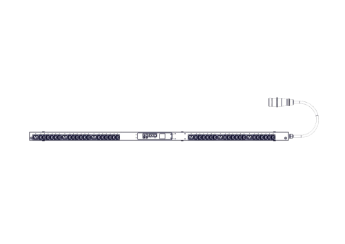 БРП Uniprom, управляемый, 0U, 240В, 1Ф, 16A, 36xC13 6xC19, 3м кабель, IEC309 (UP8952)
