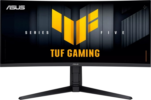 Монитор Asus 34 VG34WQL5A черный VA LED 21:9 HDMI M/ M матовая HAS Piv 4000:1 400cd 178гр/ 178гр 3440x1440 200Hz FreeSync Premium DP 4K USB 8.7кг (90LM0CI1-B01171)