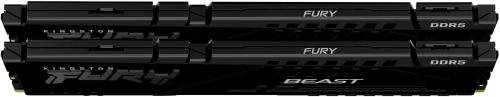 Память оперативная/ Kingston 16GB 6000MT/s DDR5 CL36 DIMM (Kit of 2) FURY Beast Black EXPO (KF560C36BBEK2-16)