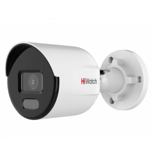 IP камера Hikvision BULLET HIWATCH 1080p, 2Mp, 2.8mm, H.265/ H.264, 1/ 2.8’’ Progressive Scan CMOS, ИК до 30m, угол обзора 107°/ 56°/ 127°, 3D DNR, DC12V/ PoE DS-I250L(B) (2.8MM)