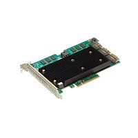 RAID-контроллер Broadcom MegaRAID 9670-24i SGL (05-50123-00) , PCIe 4.0 LP, 24G SAS/ SATA/ NVMe, RAID 0,1,5,6,10,50,60, 24port(3x8 SFF-8654), 8GB Cache, SAS4124 ROC, RTL (05-50123-00003 / 03-50123-00003)