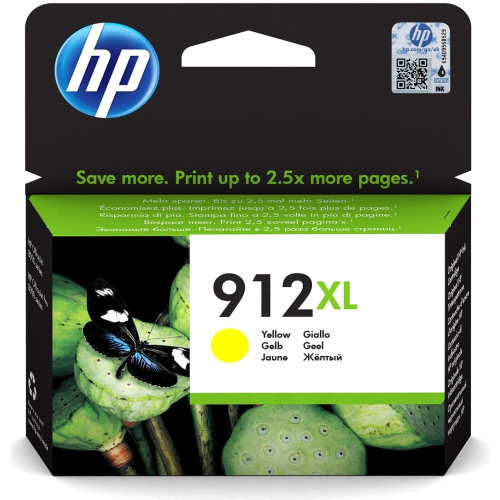 Картридж HP 912XL увеличенной емкости желтый / 825 страниц (3YL83AE)
