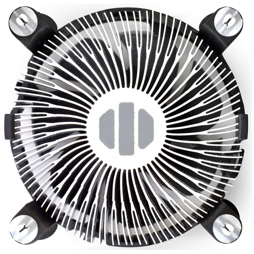 Exegate EX283280RUS Кулер ExeGate EE97379, Al, S1150/ 1151/ 1155/ 1156, TDP 65W, Hydro bearing, 4pin, 23.5db, BOX фото 4