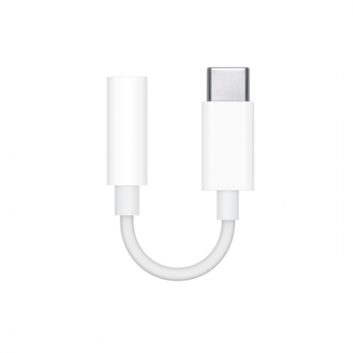 Переходник Apple для iPod, iPhone, iPad Apple USB-C to 3.5 mm Headphone Jack белый (MU7E2ZM/ A) (MU7E2ZM/A) фото 4
