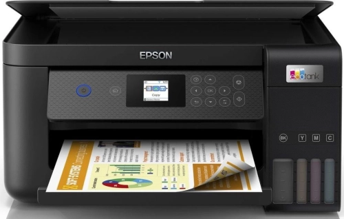 МФУ струйный Epson L4260 (C11CJ63515/514/415/411) A4 Duplex WiFi черный фото 2