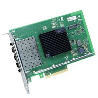 Intel® Ethernet Converged Network Adapter X710-DA4 4x SFP+ port 10GbE/ 1GbE, PCI-E v3 x8, iSCSI, NFS, VMDq. PCI-SIG* SR-IOV (063401) (X710DA4)