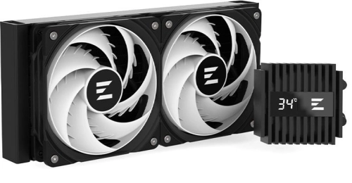 Zalman CPU Liquid Cooler 240mm, ARGB, black (ALPHA2 A24 BLACK) фото 2