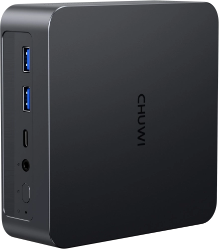 Компьютер Мини Chuwi AuBox X Core Ultra 5 226V (2.1) 16Gb SSD512Gb ARC 130V Windows 11 Pro 2.5xGbitEth WiFi BT 100W серый (2171140) (2171140#MLN) фото 2