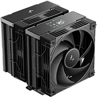 Устройство охлаждения(кулер) Deepcool AK620 G2 Digital NYX Soc-AM5/AM4/1151/1200/2066/1700 черный 4-pin 28.87dB Al+Cu LCD 300W 1386gr Ret (R-AK620G2-BKNNMN-GJD-1)