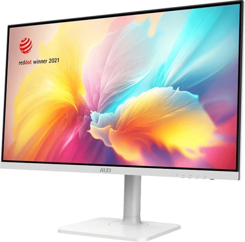 Монитор 27" MSI Modern MD2712PW White (IPS, 1920x1080, HDMI+Type C, 1 ms, 178°/ 178°, 300 cd/ m, 1000:1 (100M:1), 100Hz) (9S6-3PA49H-218) фото 7