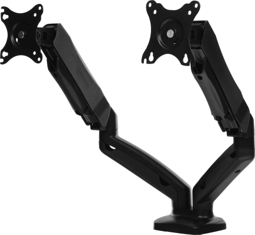 Кронштейн для мониторов Ultramounts UM705 черный 13-27 макс.13кг настольный поворот и наклон верт.перемещ.