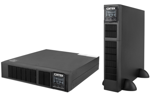 ИБП ONTEK SM RT 1,5, 1,5 кВА/ 1,5 кВт (PF=1) 2U с внутренними аккумуляторами 3х12В/ 9Ач Ontek (SMRT 1,5)