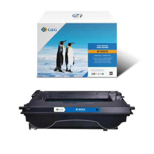 Тонер-картридж G&G NT-CF237X черный 25000 страниц для HP LaserJet Enterprise M607/ M608/ M609/ M631/ M632/ M633