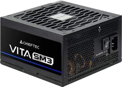 Блок питания Chieftec Vita SM3 BPX-850-C (ATX 3.1, 850W, 80 PLUS BRONZE, Active PFC, 120mm fan, Semi-modular Cable Management) Retail