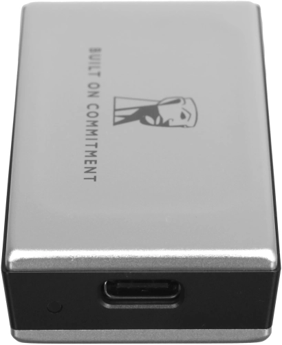 Твердотельный накопитель/ Kingston External SSD XS2000 BOC, 2000GB, Type-C, USB 3.2 Gen 2x2, R/ W 2000/ 2000MB/ s, IP55, 70x33x14mm, Silver (60 мес) (SXS2000/2000GA) фото 3