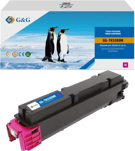Картридж лазерный G&G GG-TK5380M TK-5380M пурпурный (10000стр.) для Kyocera ECOSYS PA4000cx/ MA4000cifx