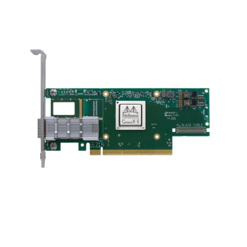 Сетевая карта Infiniband/ Nvidia ConnectX-6 DE InfiniBand adapter, HDR, single-port QSFP56, PCIe 4 .0 x16, No Crypto, Tall Bracket (MCX683105AN-HDAT)