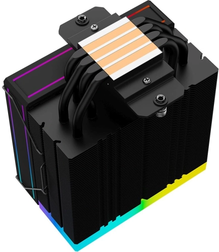 Устройство охлаждения(кулер) ID-Cooling FROZN A410 ARGB Soc-AM5/ AM4/ 1151/ 1200/ 2066/ 1700 4-pin Al+Cu 230W 730gr LED Ret фото 5