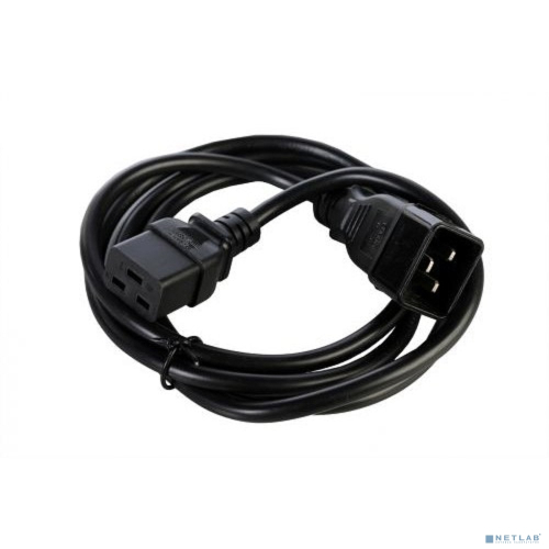 ЦМО Шнур питания с заземлением IEC 60320 C19/ Schuko, 16 А / 250 В (3 x 1,5), длина 1,8 м(R-16-Cord-C19-S-1.8)