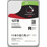 Жесткий диск HDD Seagate 3.5" 12TB Seagate IronWolf Pro SATA 6Gb/ s 256Mb 7200rpm (ST12000NE0008)