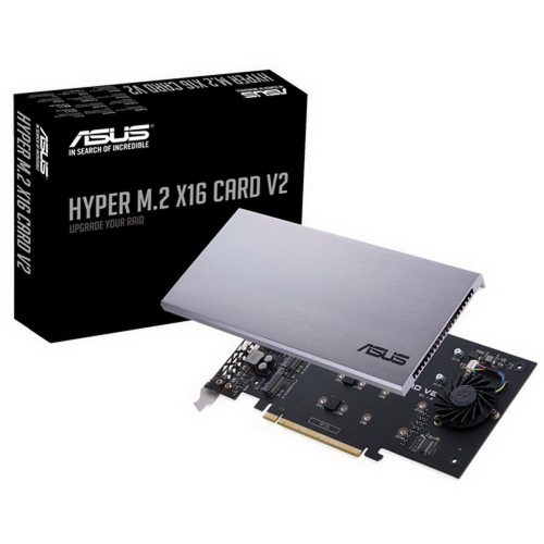 Аксессуары ASUS HYPER M.2 X16 CARD V2 {10} (104791) (90MC06P0-M0EAY0)