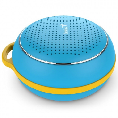 Акустическая система Genius портативная SP-906BT PLUS, M2, 3W, Blue (31730007406)