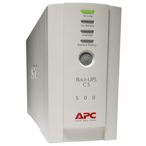 ИБП APC Back-UPS CS 500VA/ 300W, 230V, 4x C13, Data/ DSL protect, USB, PCh, repl. batt. (BK500EI) фото 2