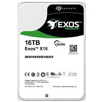 Жесткий диск HDD SEAGATE 3.5" Exos X16 16TB SAS 12GB/ S 7200RPM 256MB (ST16000NM002G)