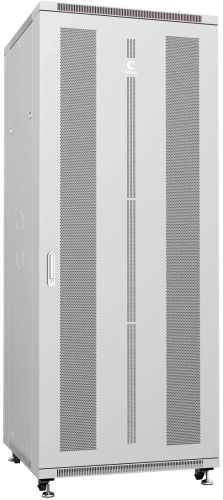 Шкаф коммутационный Cabeus (ND-05C-42U80/80) напольный 42U 800x800мм пер.дв.перфор. задн.дв.перфор. 800кг серый 700мм 104.6кг 220град. 2055мм IP20 сталь