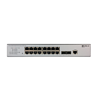 Коммутатор/ Управляемый L2 коммутатор, 16x1000Base-T, 2x1000Base-X SFP, консольный порт RJ-45, комплект для установки в 19" стойку (OS3118/A2A)