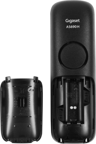 Р/ Телефон Dect Gigaset AS690A Trio черный (труб. в компл.:3шт) автооветчик АОН (L36852-H2836-M211) фото 10