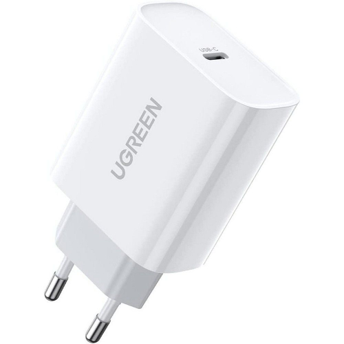 Сетевое зарядное устройство UGREEN CD127 (70161) PD 30W USB-C Wall Charger EU. Цвет: белый