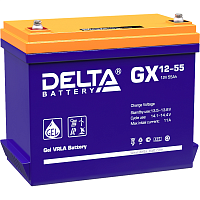 Аккумуляторная батарея DELTA BATTERY GX 12-55