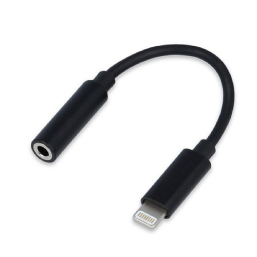 Cablexpert Переходник USB, Lightning/ Jack3.5F, черный (CCA-LM3.5F-01)