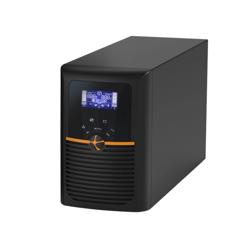 Однофазный напольный ИБП с двойным преобразованием/ Tuncmatik NEWTECH PRO3 ONE 1 KVA / 1 kW 1/1 ON-LINE Tower UPS RS-232/ SNMPslot/ LCD / USB with Battery int (1*2*9Ah), 3*Schuko