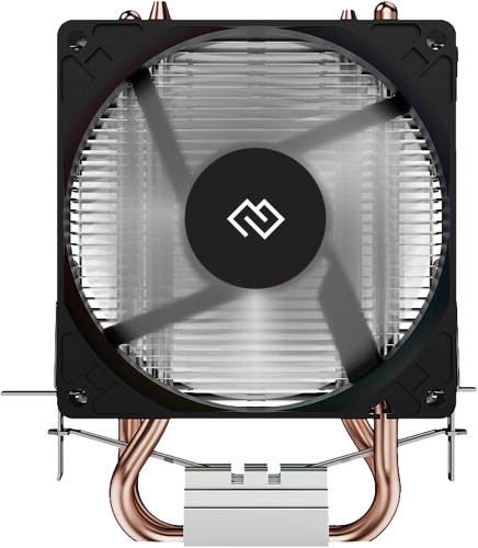 Устройство охлаждения(кулер) Digma D-CPC110-PWM1 90x90x25mm Soc-AM4/ 1151/ 1200 черный 4-pin 23dB Al+Cu 110W 247gr Ret