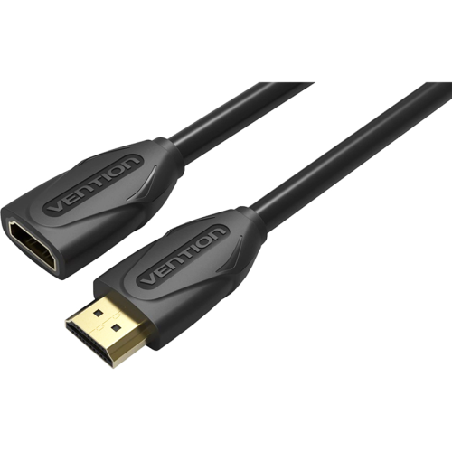 Кабель-удлинитель Vention HDMI High speed v1.4 with Ethernet 19F/ 19M - 5м Black Edition (VAA-B06-B500)