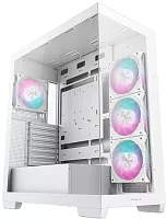 Корпус Deepcool CG580 4F WH белый без БП ATX 8x120mm 3x140mm 1xUSB3.0 audio bott PSU (R-CG580-WHNDA0-G-1)
