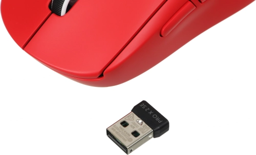 Мышь Logitech G PRO X SUPERLIGHT 2 SE красный оптическая 44000dpi беспров. USB-C 4but (910-007474) фото 5