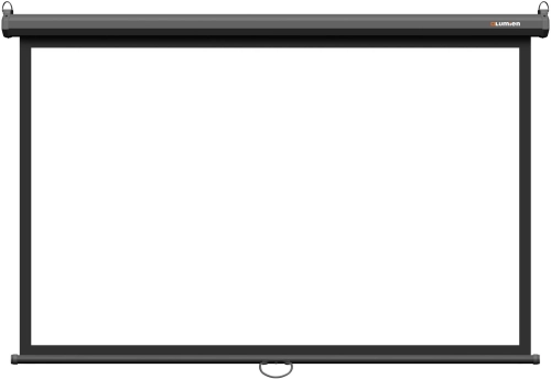 Экран Lumien 100 Экран Lumien 100 157x227см Eco Picture LEP-100130 16:9 настенно-потолочный рулонный черный фото 11